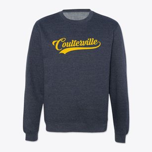 Coulterville California Vintage Team Crewneck Sweatshirt