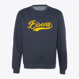 Biscay Minnesota Vintage Team Crewneck Sweatshirt