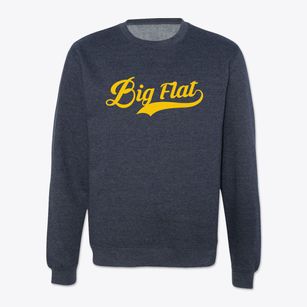 Big Flat Arkansas Vintage Team Crewneck Sweatshirt