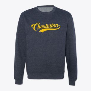 Chesterton Indiana Vintage Team Crewneck Sweatshirt