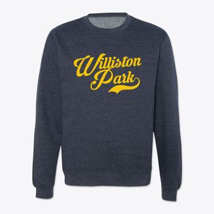 Williston Park New York Vintage Team Crewneck Sweatshirt