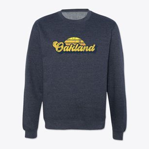 Oakland Maine Sublime Sunset Crewneck Sweatshirt