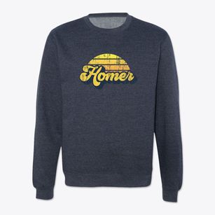 Homer Louisiana Sublime Sunset Crewneck Sweatshirt