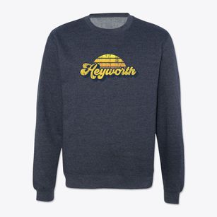 Heyworth Illinois Sublime Sunset Crewneck Sweatshirt