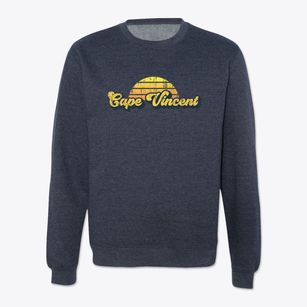 Cape Vincent New York Sublime Sunset Crewneck Sweatshirt