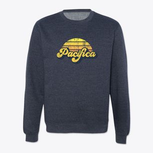 Pacifica California Sublime Sunset Crewneck Sweatshirt