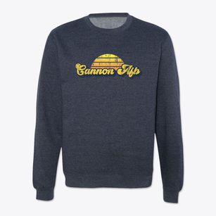 Cannon Afb New Mexico Sublime Sunset Crewneck Sweatshirt