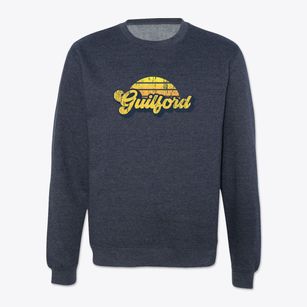 Guilford Maine Sublime Sunset Crewneck Sweatshirt