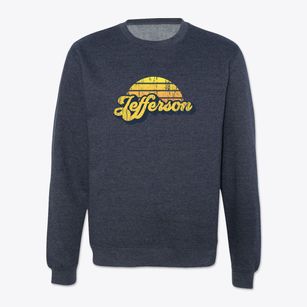 Jefferson New York Sublime Sunset Crewneck Sweatshirt