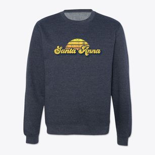Santa Anna Texas Sublime Sunset Crewneck Sweatshirt