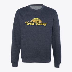 West Chazy New York Sublime Sunset Crewneck Sweatshirt