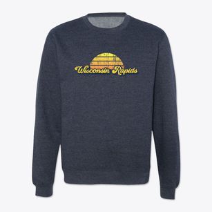 Wisconsin Rapids Wisconsin Sublime Sunset Crewneck Sweatshirt
