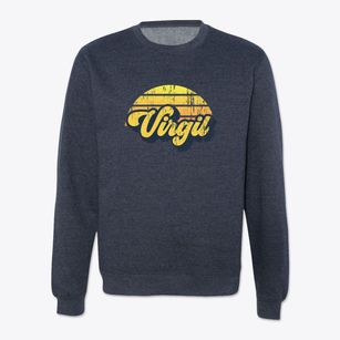 Virgil Illinois Sublime Sunset Crewneck Sweatshirt