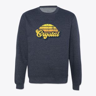 Crystal Wisconsin Sublime Sunset Crewneck Sweatshirt