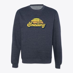 Snelling South Carolina Sublime Sunset Crewneck Sweatshirt
