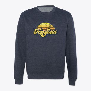 Topsfield Maine Sublime Sunset Crewneck Sweatshirt