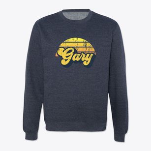 Gary Minnesota Sublime Sunset Crewneck Sweatshirt