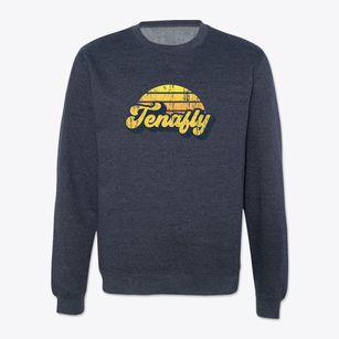 Tenafly New Jersey Sublime Sunset Crewneck Sweatshirt