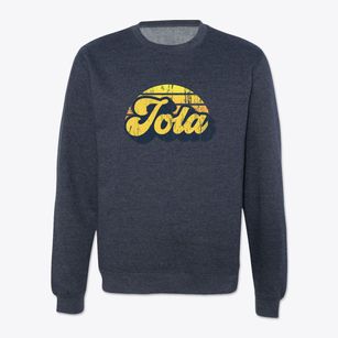Iola Illinois Sublime Sunset Crewneck Sweatshirt