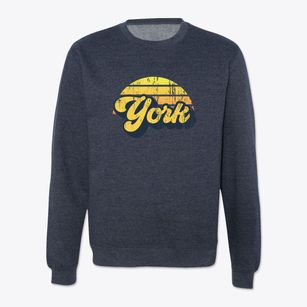 York North Dakota Sublime Sunset Crewneck Sweatshirt