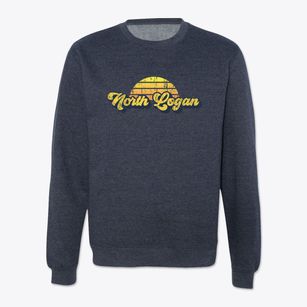 North Logan Utah Sublime Sunset Crewneck Sweatshirt