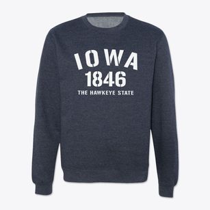  Iowa Established Crewneck Sweatshirt