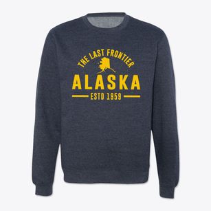  Alaska Motto Crewneck Sweatshirt