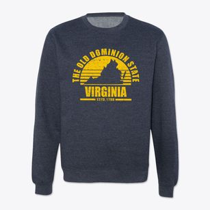  Virginia Sunset Crewneck Sweatshirt