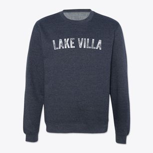 Lake Villa Illinois Timeless Retro Crewneck Sweatshirt