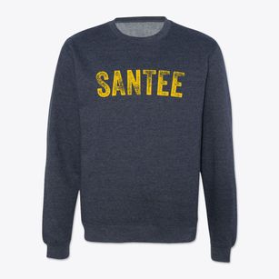 Santee California Timeless Retro Crewneck Sweatshirt