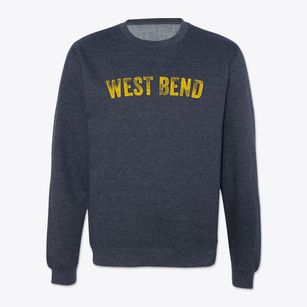 West Bend Iowa Timeless Retro Crewneck Sweatshirt