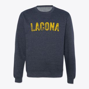 Lacona New York Timeless Retro Crewneck Sweatshirt