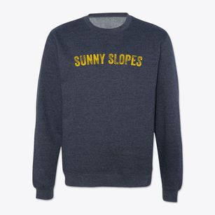 Sunny Slopes California Timeless Retro Crewneck Sweatshirt