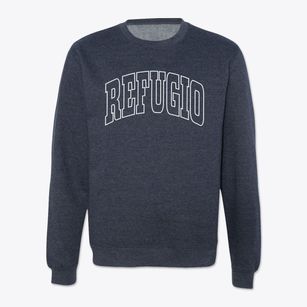 Refugio Texas Trendy Block Crewneck Sweatshirt