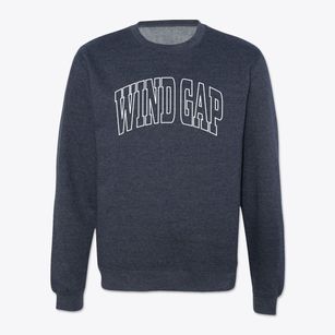 Wind Gap Pennsylvania Trendy Block Crewneck Sweatshirt