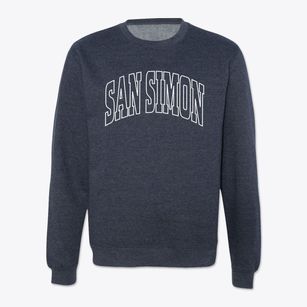 San Simon Arizona Trendy Block Crewneck Sweatshirt