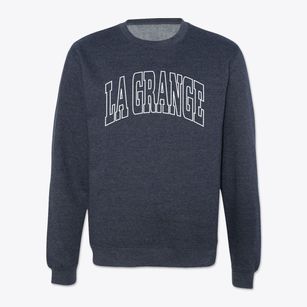 La Grange Kentucky Trendy Block Crewneck Sweatshirt