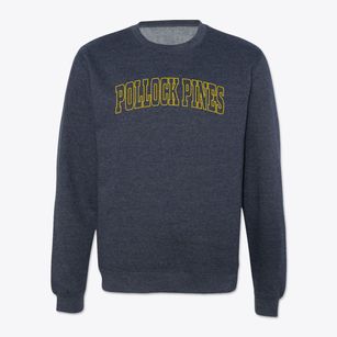 Pollock Pines California Trendy Block Crewneck Sweatshirt