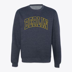 Berlin Maryland Trendy Block Crewneck Sweatshirt