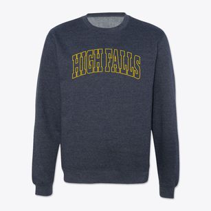High Falls New York Trendy Block Crewneck Sweatshirt
