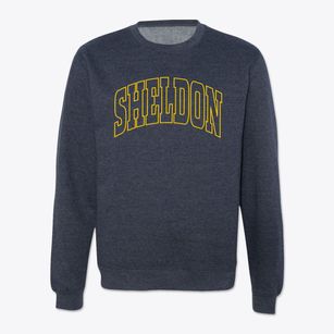 Sheldon Missouri Trendy Block Crewneck Sweatshirt