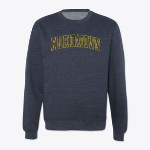Floridatown Florida Trendy Block Crewneck Sweatshirt