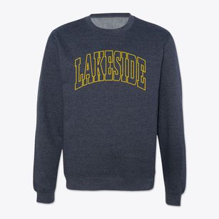 Lakeside Missouri Trendy Block Crewneck Sweatshirt