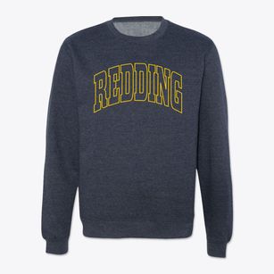 Redding Connecticut Trendy Block Crewneck Sweatshirt