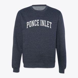 Ponce Inlet Florida Varsity Crewneck Sweatshirt