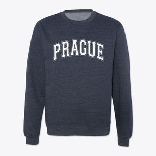 Prague Oklahoma Varsity Crewneck Sweatshirt