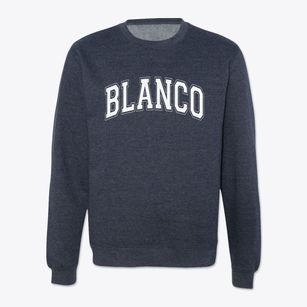 Blanco Texas Varsity Crewneck Sweatshirt