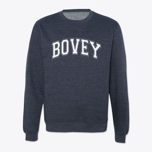 Bovey Minnesota Varsity Crewneck Sweatshirt