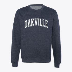Oakville Washington Varsity Crewneck Sweatshirt