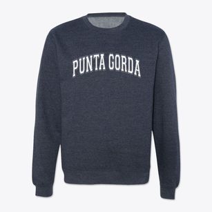 Punta Gorda Florida Varsity Crewneck Sweatshirt